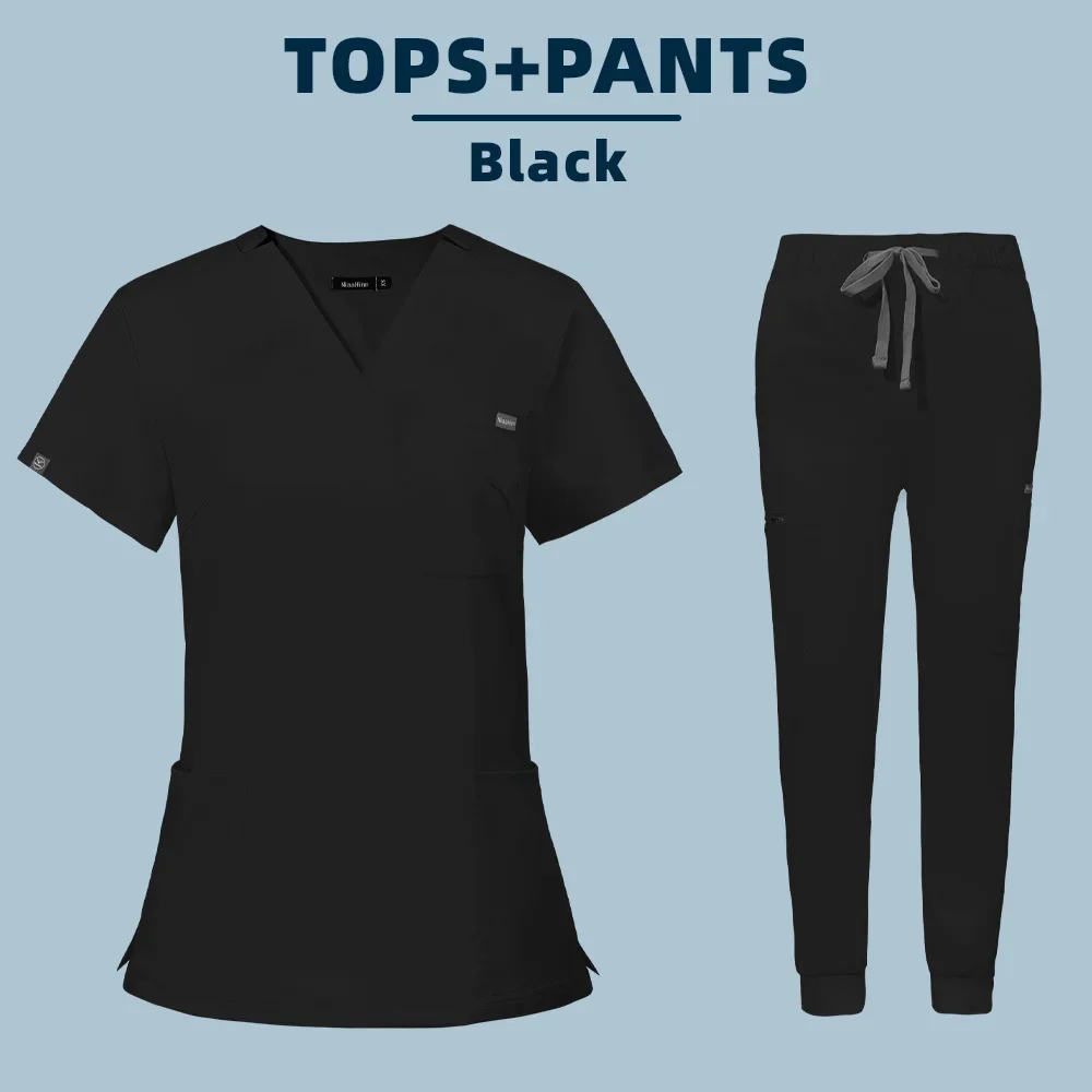 Groothandel Operatiekamer Medische Uniform Scrubs Ziekenhuis Werken Scrubs Set Medische Benodigdheden Verpleegkundige Tandheelkundige Chirurgie Pak Werkkleding - afbeelding 1