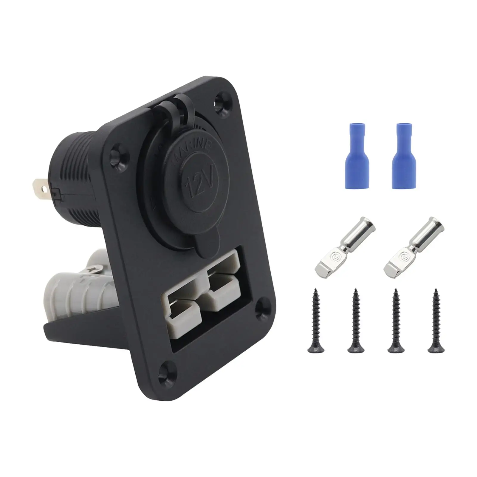 

Plug Flush Mount Power Outlet Adapter Replacement Mounting Bracket Panel Lighter