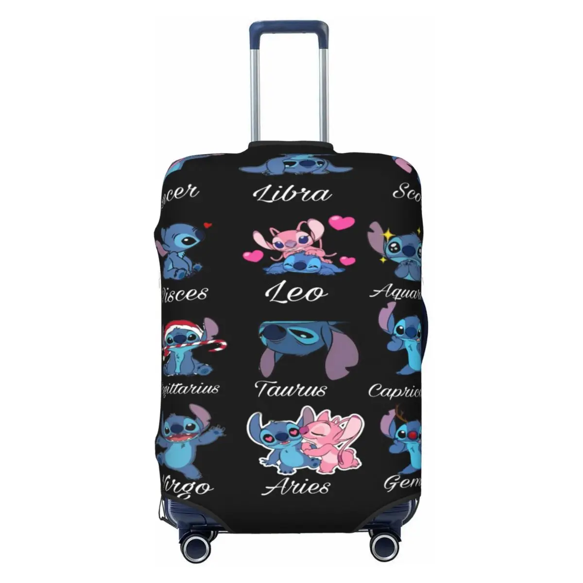 

Custom S-Stitch Anime Jigsaw Puzzle Luggage Cover Funny Suitcase Protector Covers Suit For 18-32 inch