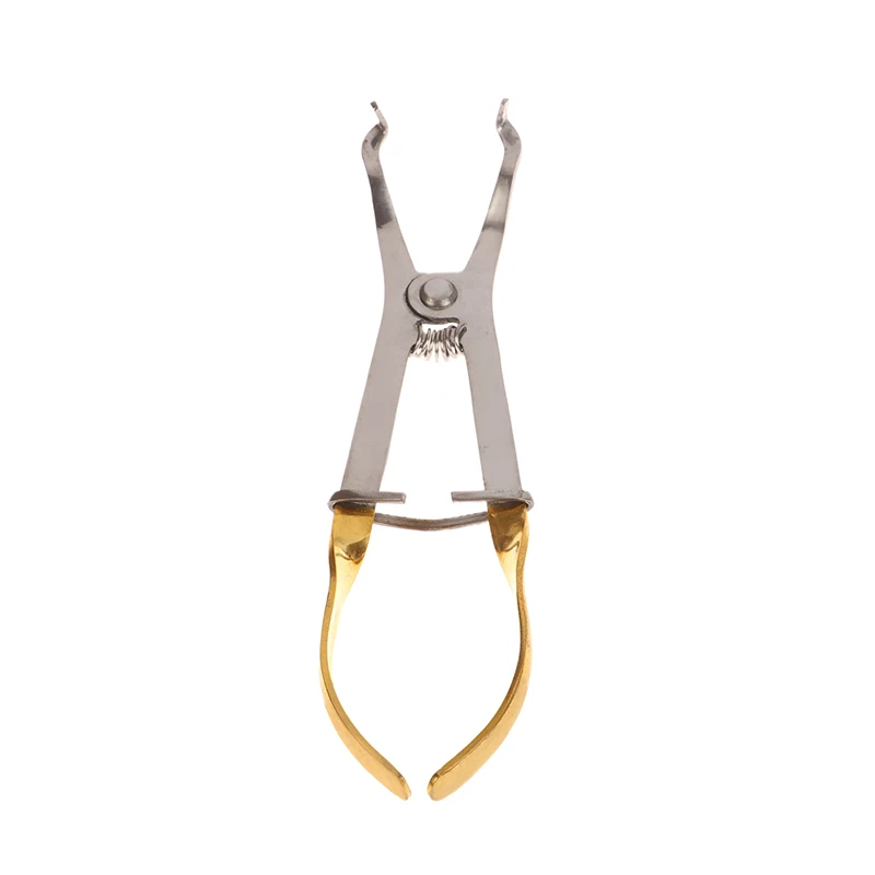 

2PCS Stainless Steel Dental Sectional Matrix Plier Metal Matrix Band Forceps Placement Resin Clamping Ring Clip Dentistry Tools