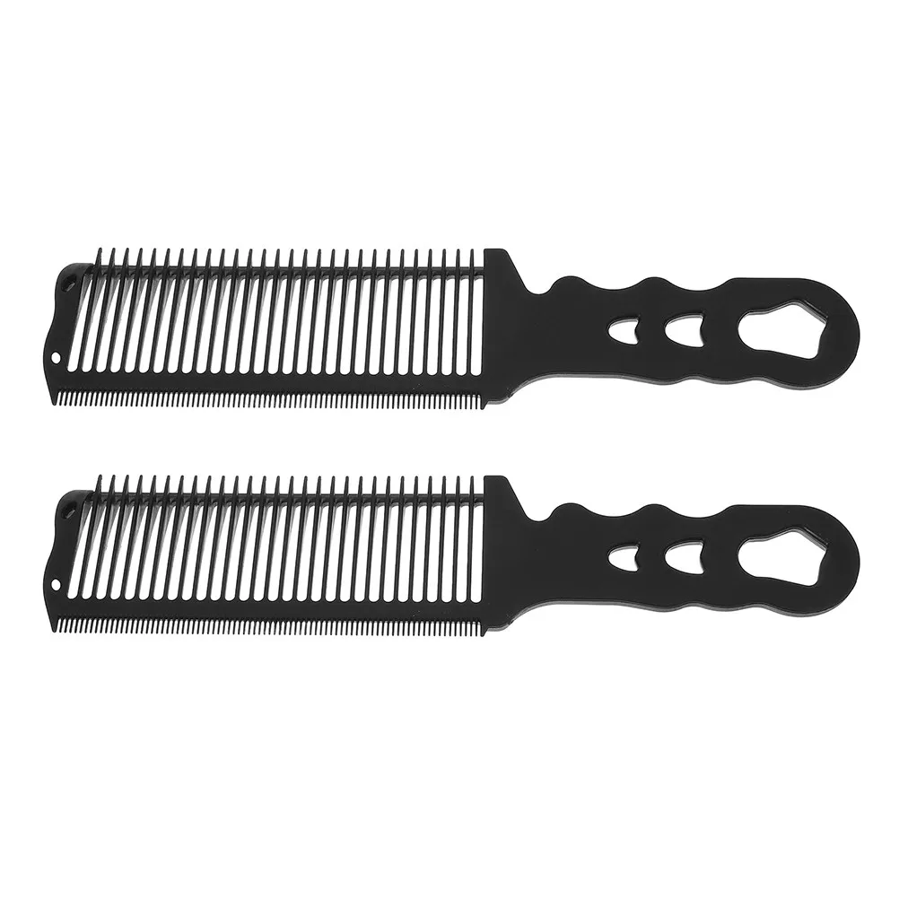 

2Pcs Hair Cutting Combs Salon Use Professional Barber Comb Styling Detangling Fine Tooth Comb Hair Stylist Accessories for Men