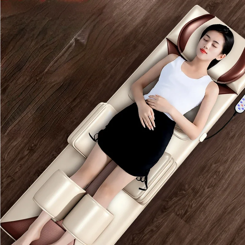 

Электрический массажный матрас с воздушными подушками, функцией разминания и вибрации для шеи, спины, ног, с функцией моксибустии, для расслабления тела, поясницы, снятия боли