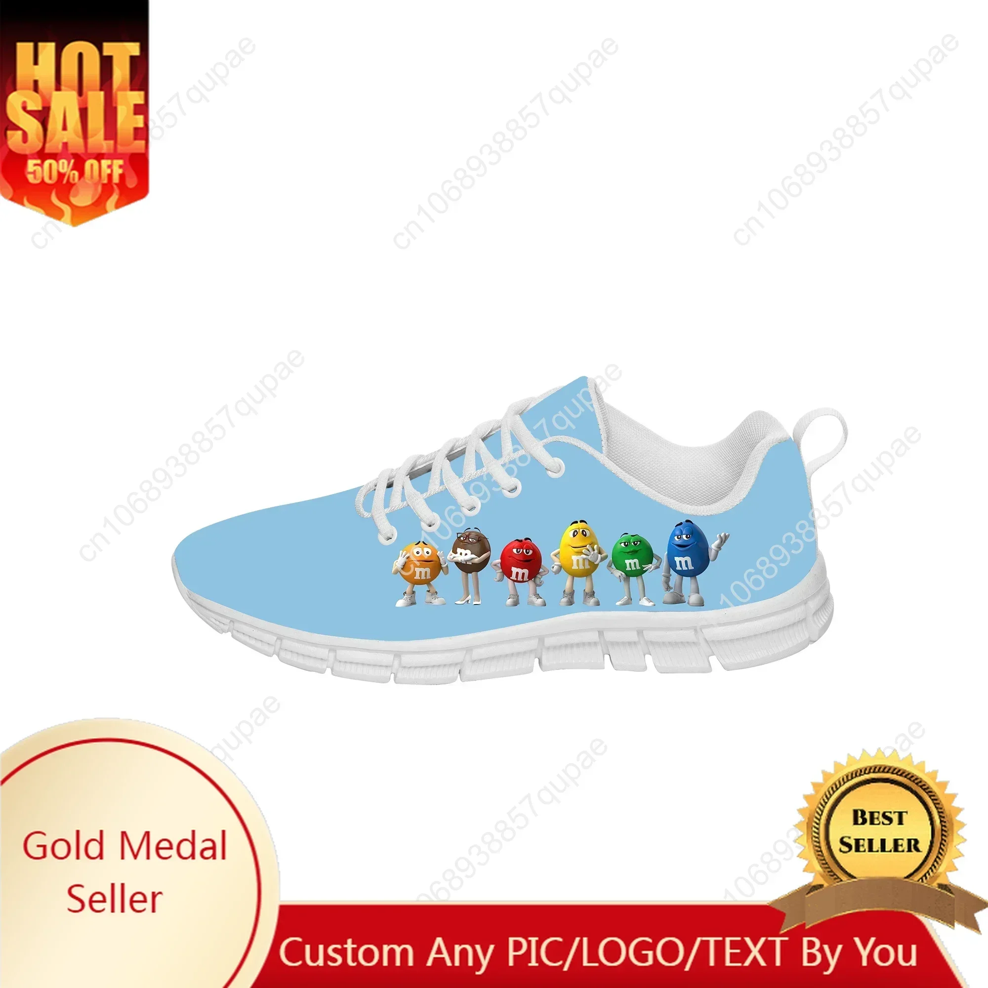 

M Chocolate White Sports Shoes Mens Womens Teenager Sneakers Casual High Quality Couple Shoes White