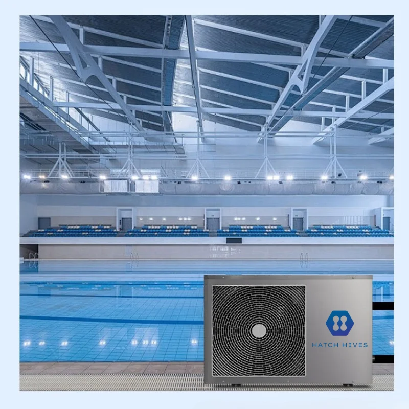 Energy Efficient Inverter 3HP 5HP, Aquaculture Temperature Control, Cooling Heating Unit, Seafood Market Equipment
