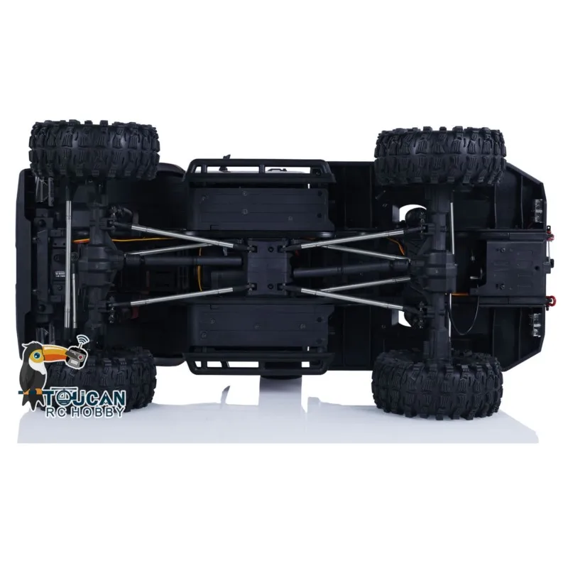 Super Deal 1/8 CROSSRC EMO X3 Rescue Towing Car 4x4 Differential Lock Brushed Motor ESC RC Crawler for Emergency Simulation
