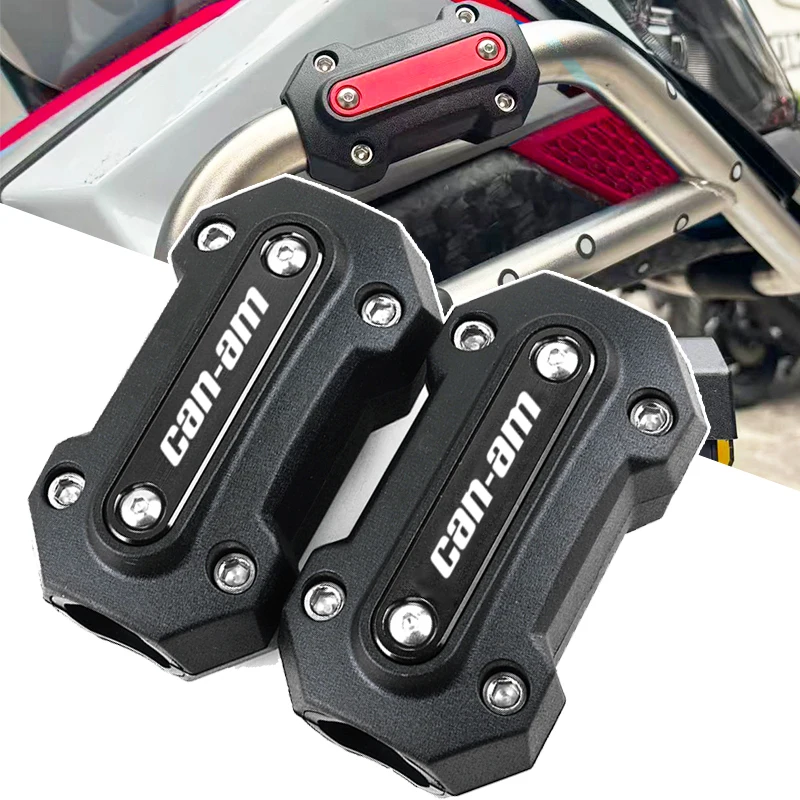 For Bombardier Can Am Outlander 1000 Ryker 900 Renegade 800 Canam Motorcycle Engine Protection Guard Bumper Decorative Block