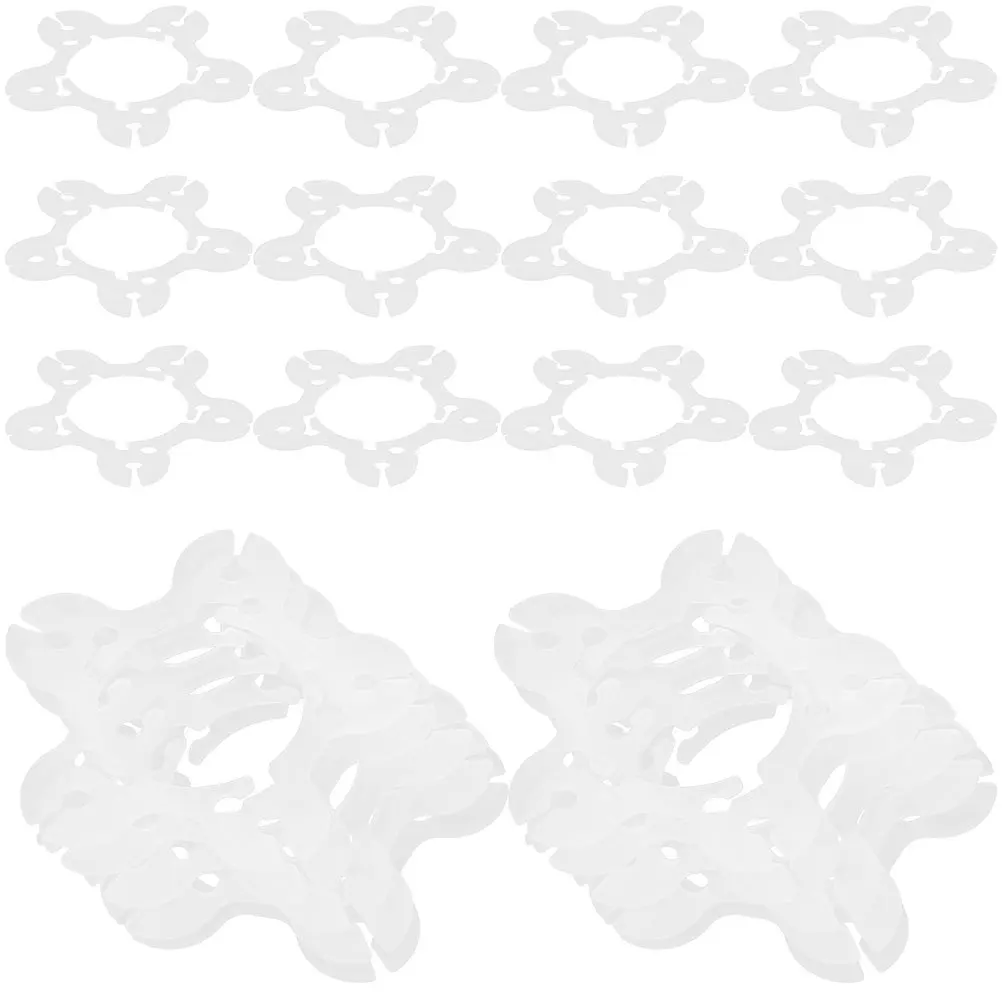 

50 Pcs Buckle Clip Balloons Connector Rings Clips for Arch Connectors Holder Wedding Decor