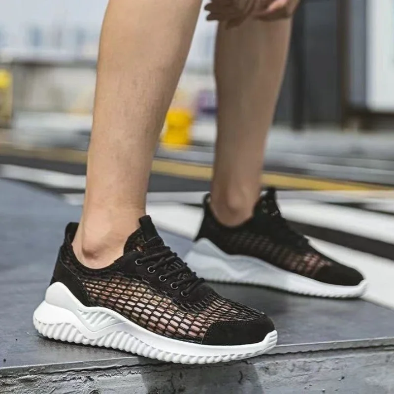 Quick-Drying Hiking Sports Shoes for Men Lightweight Size 9 Jump Low Price Stylish Running Shoe in Promotion Man Casual Sneaker