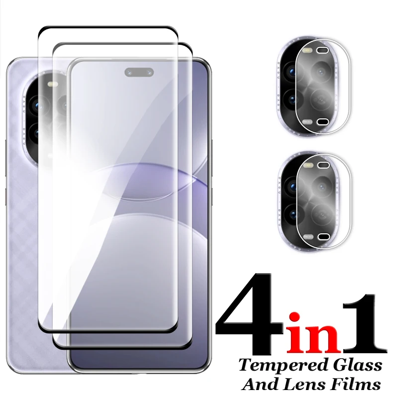 For Huawei Nova 13 Pro Glass For Huawei Nova 13 Pro Tempered Glass Full Cover 3D Curved Screen Protector For Nova 13 Pro Film