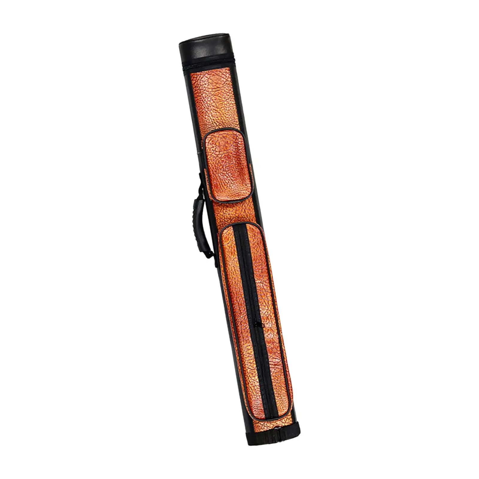 Billiard Pool Cue Stick Carrying Bag Organizing Lightweight with Divider with Side Pockets with Zipper Pool Cue Case for Snooker