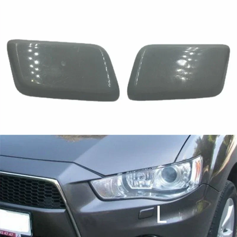 

Headlight Washer Nozzle Lid HeadLamp Spray Jet Cover Cap For Mitsubishi Outlander XL 2010 2011 2012 2013 8264A139BA 8264A140BA
