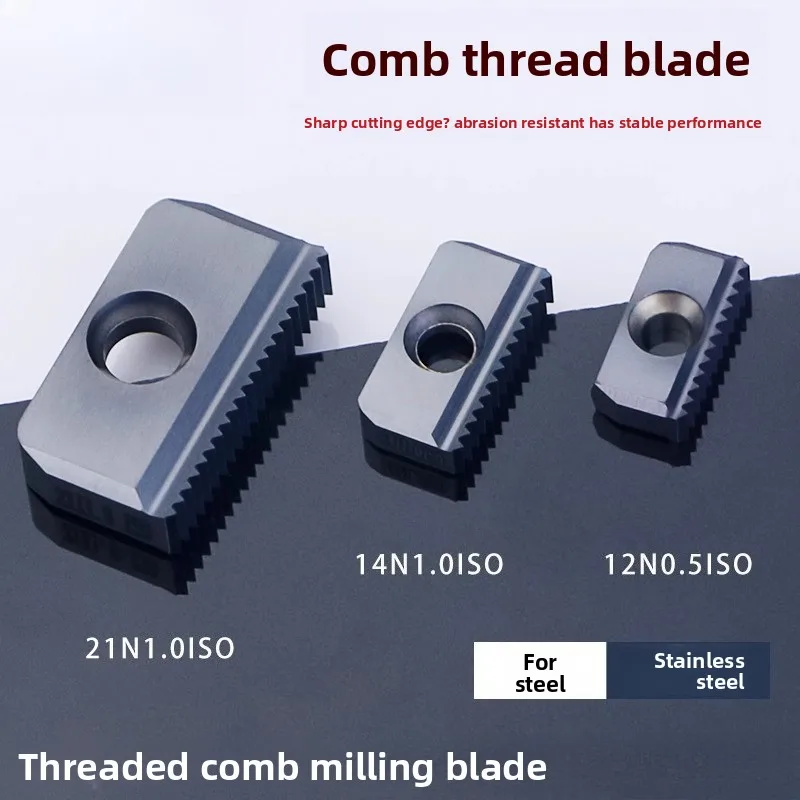 

1 шт. твердосплавные вставки с расческой резьбой 12N 14N 21N 14E 21E 0,5ISO 0,75ISO 1,0ISO 1,25ISO 1,5ISO гарантия качества