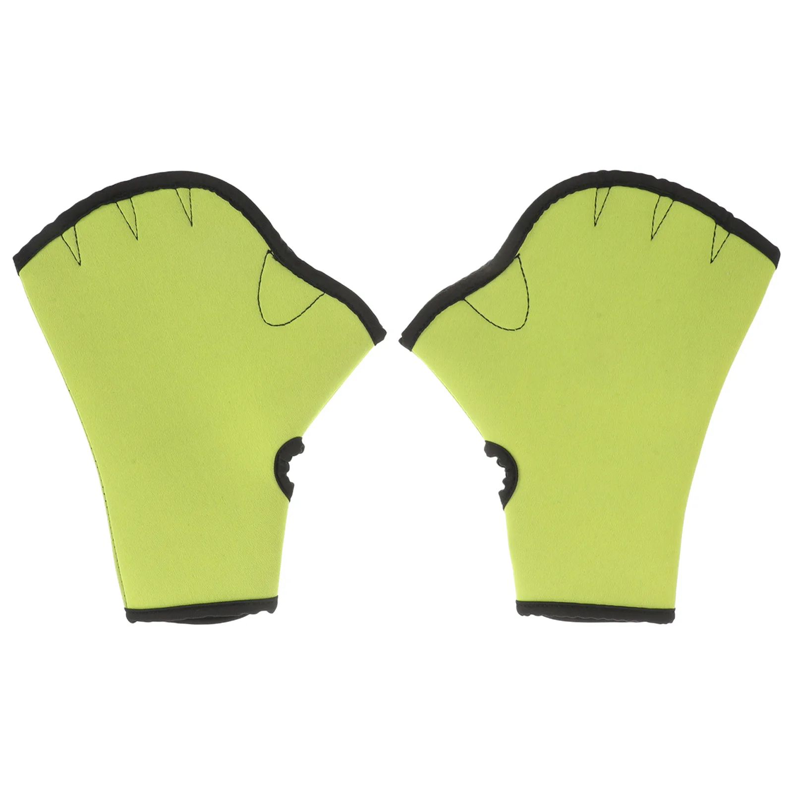 

2 PCS Gloves Diving Palm Cover Gear Catch Water Aquatic Fitness Equipment Green for Divers Protective
