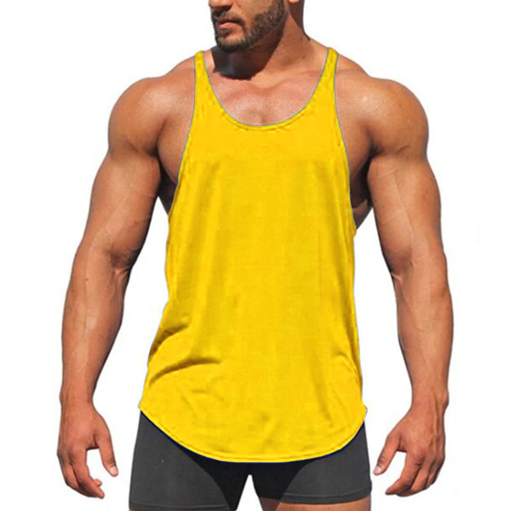 ยี่ห้อใหม่คุณภาพสูงเสื้อกั๊ก T เสื้อกล้ามเนื้อแขนกุด SLIM FIT Soft Stylish TANK Tops เพาะกายสบาย