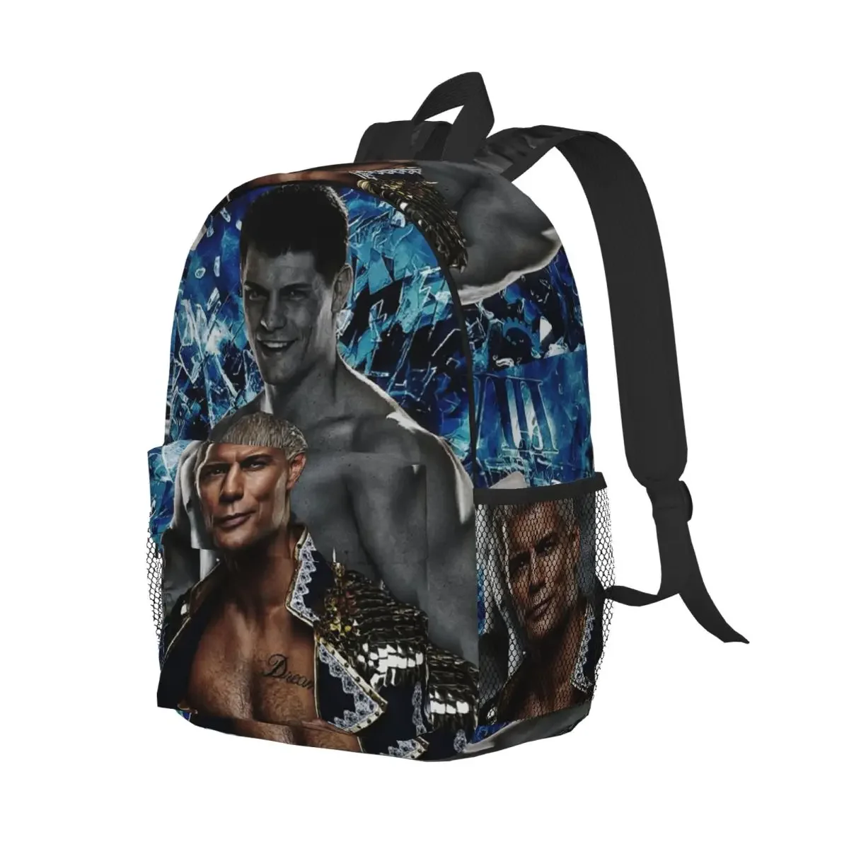 

In The Ring Cody Rhodes American Nightmare Backpack Student Boy Girl BookBag Kids School Bag Computer Shoulder Bag for Men Women