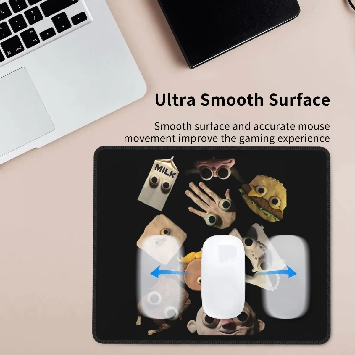 

Jack Stauber Mix Mouse Pad Computer Keyboard Mouse Mat Gaming PC Laptop Desk Mat Office Accessories Table Mats