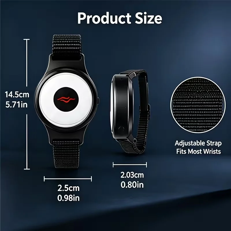 Wearable Mini Red & Infrared LED Beauty Device 660nm+850nm 19PCS Beads Muscle Relax Post-Sport Body Care Skin Rejuvenation 162Hz Pulse Mode