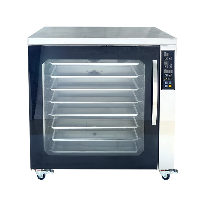 2026 Wholesale 120L Large Capacity 8 Trays Electric Steamer Fermenting Cabinet Bread Dough Proofer Machine