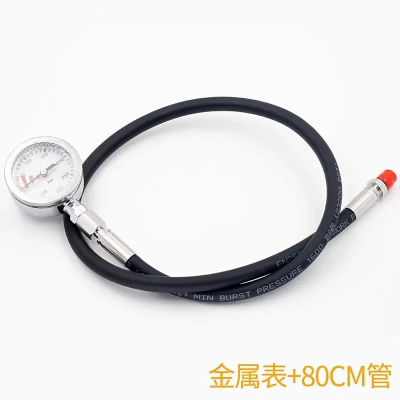 XMSJ-Scuba Diving Pressure Gauge 52mm SPG High Quality Submersible Pressure Gauge Tek Technical Diving Gauge
