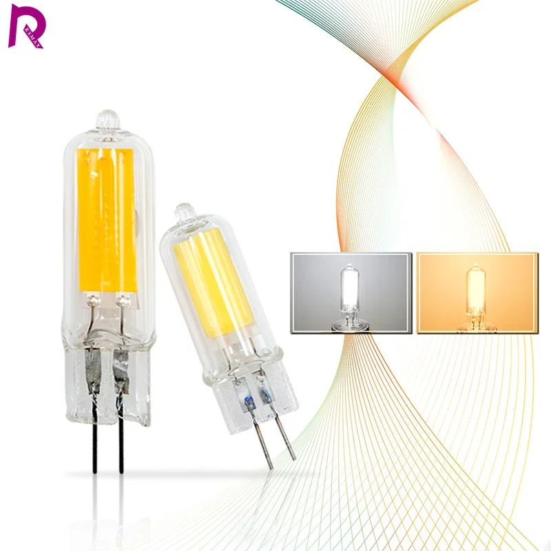 

G4 G9 LED Bulb 6W 9W AC 220V Glass COB Bombilla Led Spot Light Chandelier Lighting Replace 30W 60W Halogen Lamp for Home