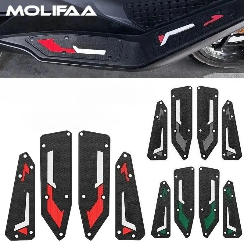 Motorcycle Rubber Foot Pad For SYM Cruisym 400 2025 Anti-Slip Wear-Resistant Foot Protection Pedal Mats Scooter Accessories