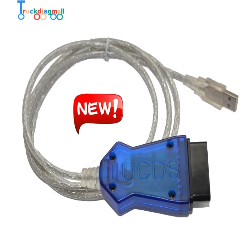 New UCDS PRO Full Extended License Cable UCDS Pro Car Diagnostic Tool with 2.07.001 Software  add  Tokens free