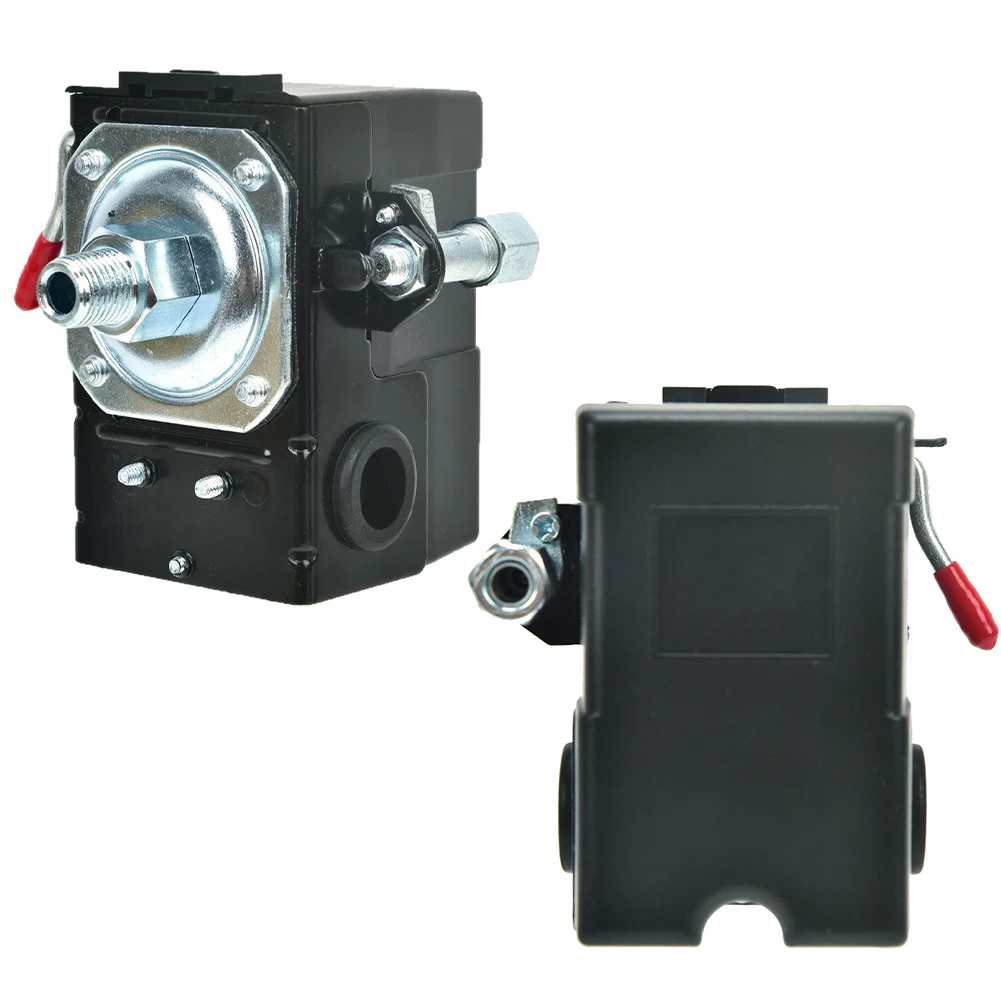 

Air Compressor Pressure Gauge Pressure Regulator Air Pressure Control G1 4 Thread Air Compressor Control Dimensions 82*52*127mm
