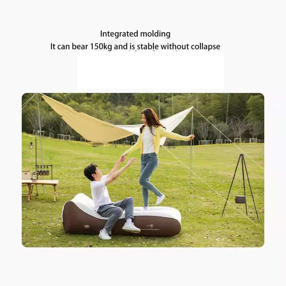 Youpin yixiu automatic inflatable bed single person lunch break air cushion bed outdoor camping portable folding mattress PS1