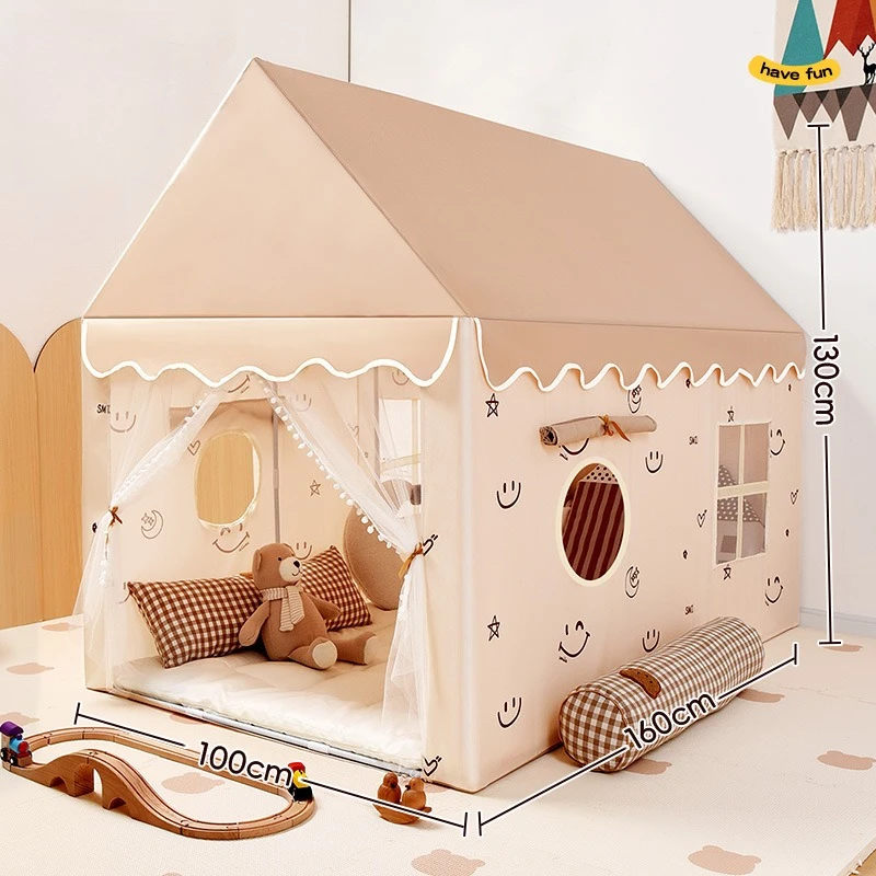Kinder Spielzeug Zelt Haus Indoor Spielen Sicherheit Kleines Haus Schloss Prinzessin Bequeme Große Schlafen Spielhaus Spielzeug Zelte Häuser