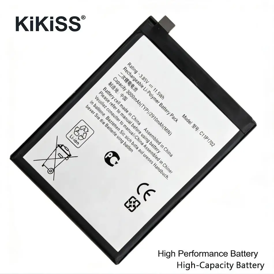 

Аккумулятор для мобильного телефона Asus Zenfone V Live LTE A009 V500KL, безопасная премиум-замена C11P1702