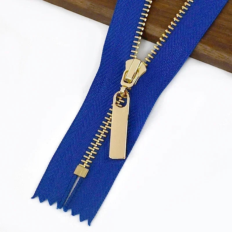 3Pcs 3 #15/18/20/25/30cm Close-End Reißverschlüsse Für Nähen tasche Metall Zipper Tasche Brieftasche Bekleidungs Zip Reparatur Kit DIY Zubehör