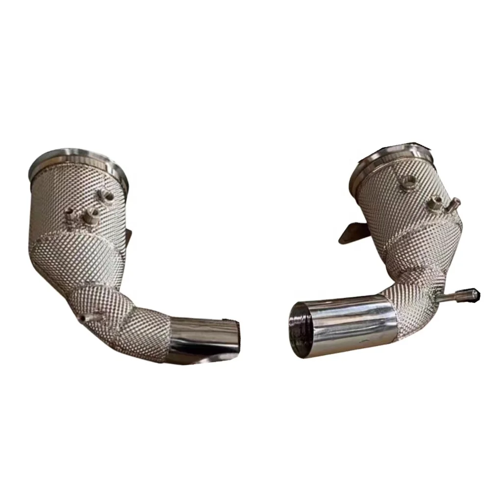 High Speed Custom Exhaust Downpipe For Porsche 992 Turbo S Exhaust Pipe