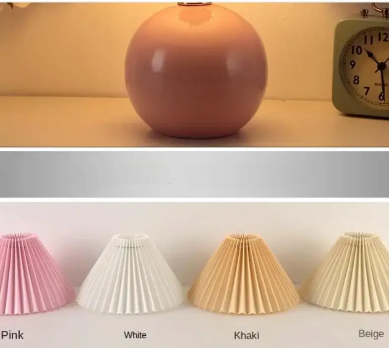 

Table Lamps Bedroom Bedside Lamp Nordic Ins Wind Lamp Ceramic Night Light Table Lamps for Bedroom