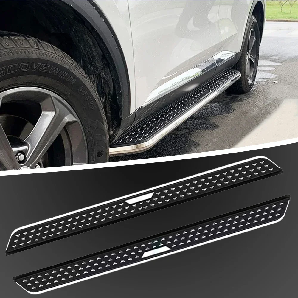 

New! 2pcs fit for Volvo XC90 2015-2024 Side Step Running Board Aluminium Pedal (with Brackets)