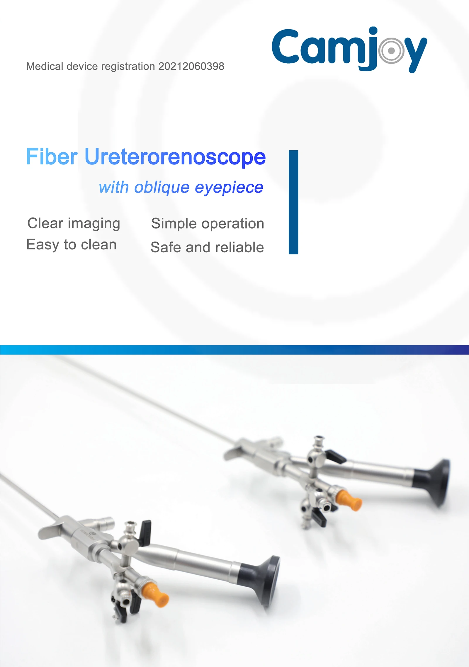 Urology rigid endoscope nephroscope ureterorenoscope for urology surgery Instrument