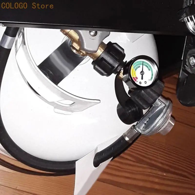 

Brass Leak Detector Gas Level Cylinder Tanks Level Gauge Propane Tanks Gauge Level D0LD