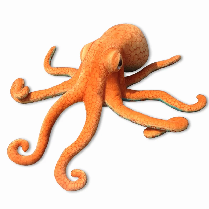 17-80cm Simulation Plushie Octopus Stuffed Animal Squid Pillow Kawaii Soft Cotton Doll Children's Toys Birthday Gifts Home Decor