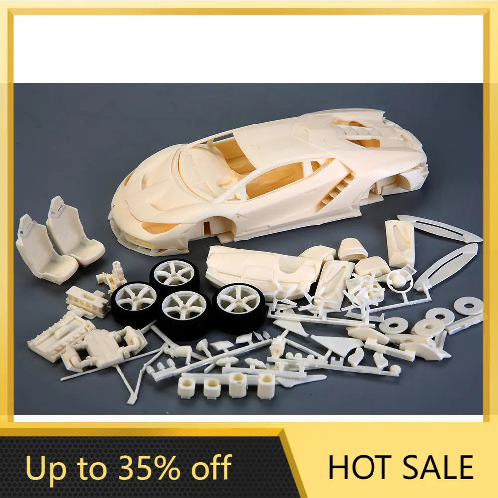 Alpha Model 1/24 Centenario 770 Full Detail Trans-Kit Precision Process Model Car Vehicle Suite Resin Hand Made Model AM02-0011