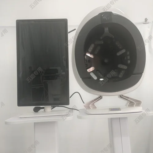 AISIA Q1 3D AI 顔の皮膚アナライザー検出皮膚問題診断 8 スペクトルプロフェッショナル分析美容サロン機器