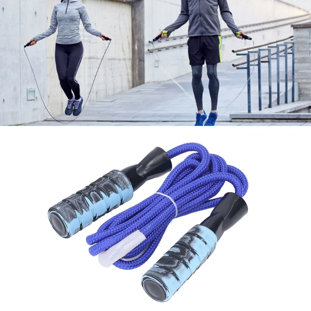 Portable Various colors Speed Jump Rope EVA Rope Length 2.8m Ball Bearing Rope Skipping Rope Adult Exercise