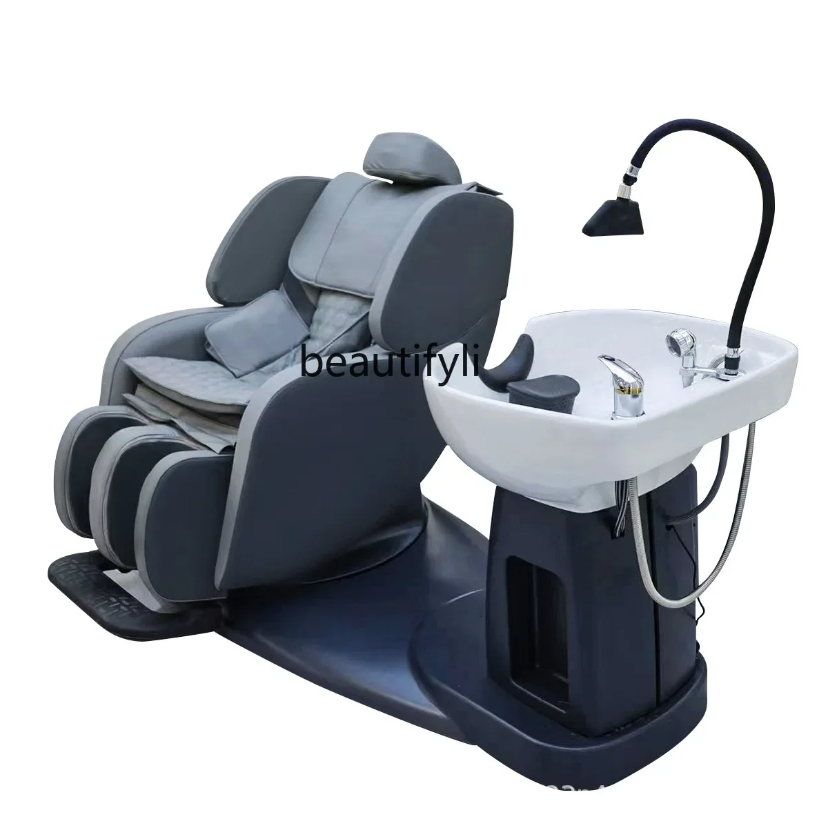 Automatic massage shampoo bed head therapy intelligent massage shampoo chair beauty salon multi-function electric