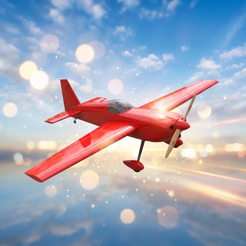 1.52M Edge 540 3D Aerobatic Balsawood RC Airplane Kit Pure Airframe No Motor ESC Servos for 6S Electric Setup