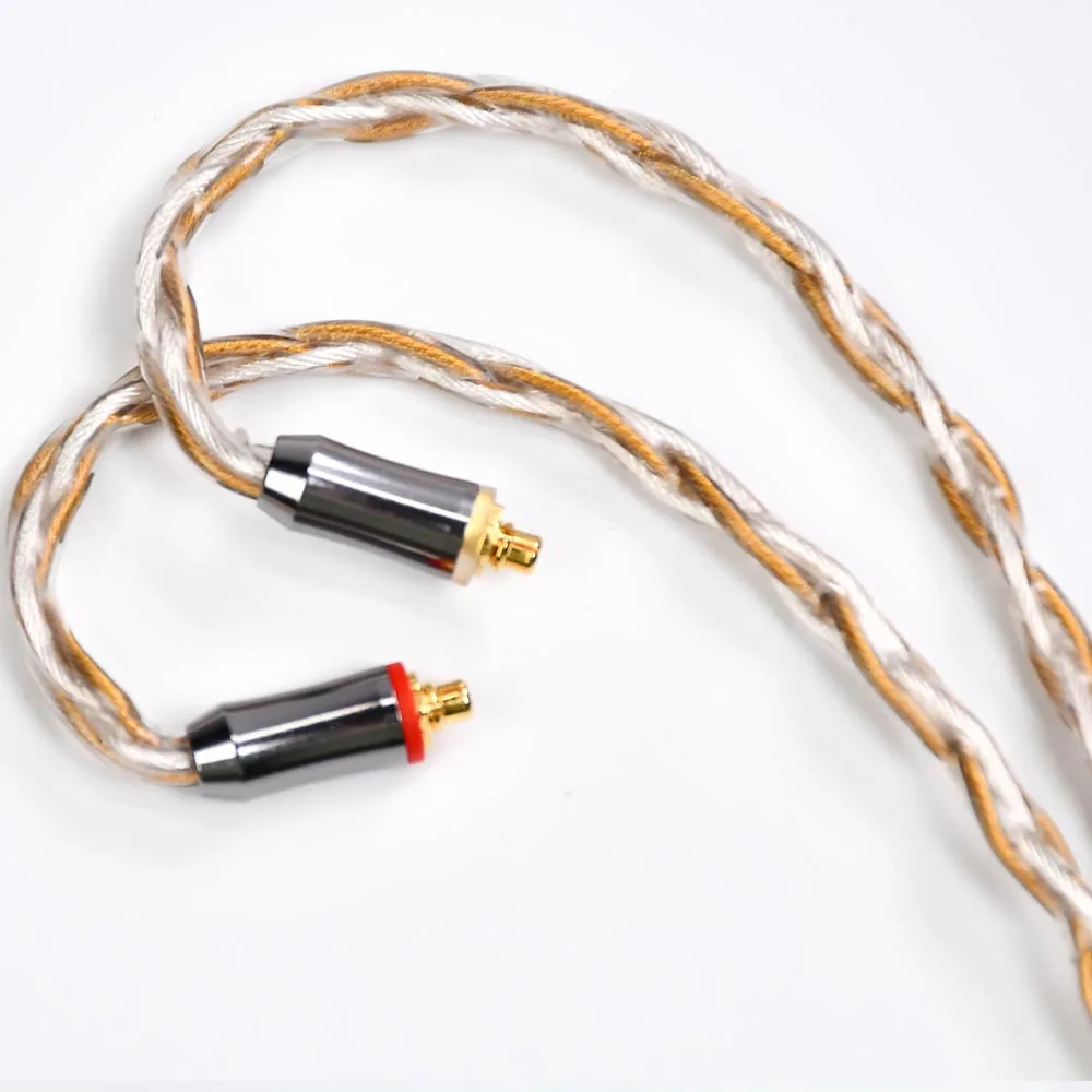 Kinera Gleipnir Pro Cavo di aggiornamento per auricolari 2.5/3.5/4.4 Spina bilanciata 6N OCC Placcato oro 0.78 2pin/MMCX Accessori sostituibili