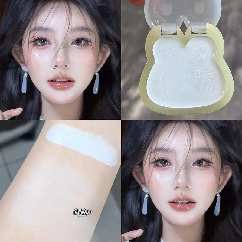 الأرنب شير Waterlight متعدد عصا ماتي المخملية أحمر الخدود بلسم 3 في 1 ماكياج لطيف للخدود الشفاه عيون المحمولة للفتيات النساء #1