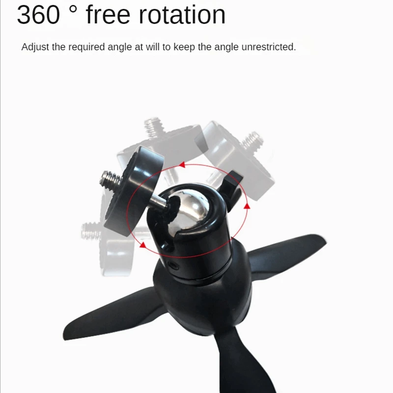 جهاز عرض ترايبود الهاتف المحمول ترايبود قابل للتعديل قطب مع 1/4 المسمار للهاتف المحمول متعددة الوظائف التصوير الملحقات