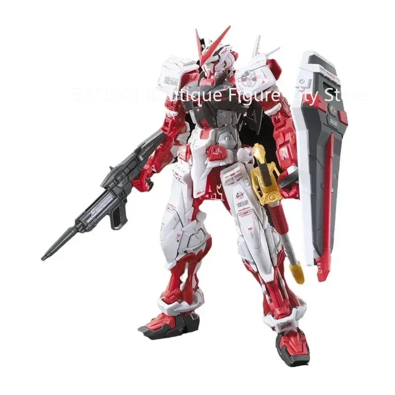 Bandai Original GUNDAM Anime Model RG 1/144 GUNDAM ASTRAY RED FRAME Action Figure Assembly Model Toys Gifts for Children