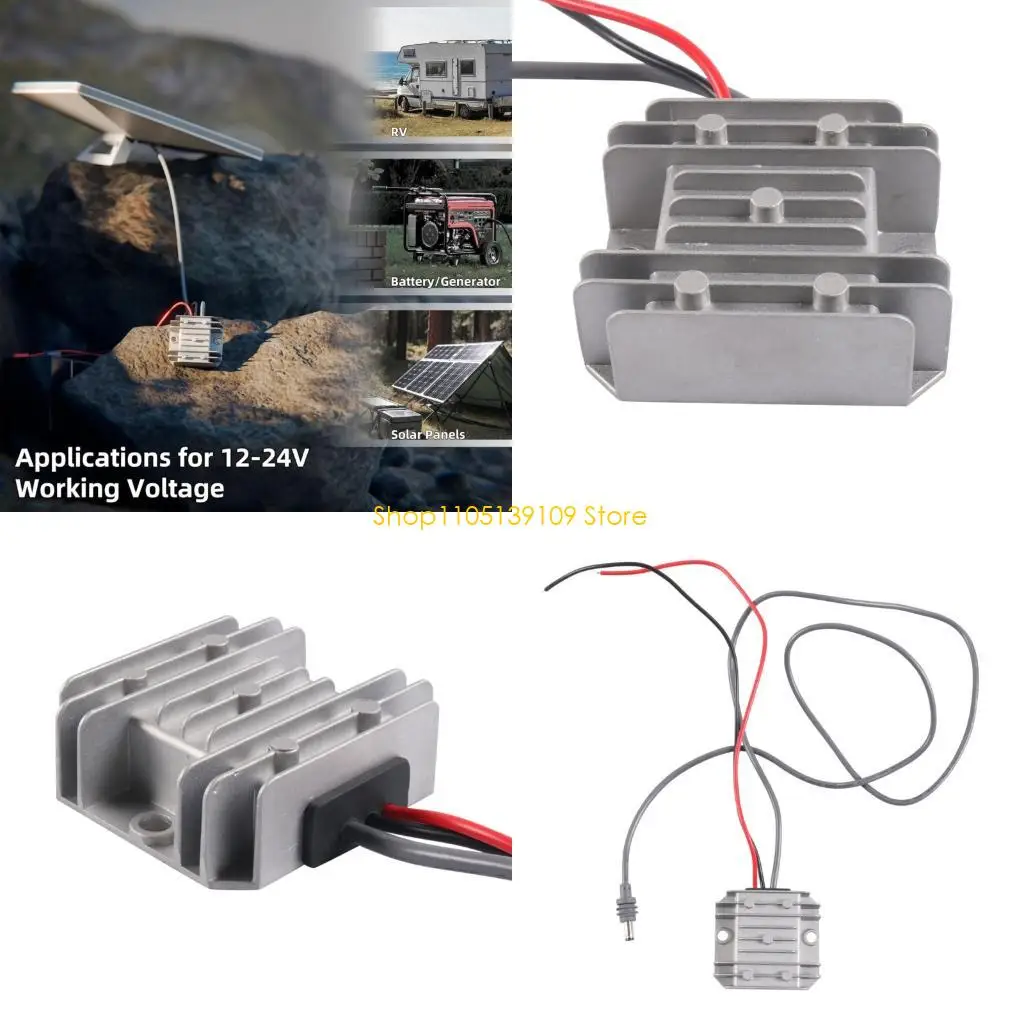 P5ED Outdoor Module Power Adapter 9V-28V Input To 30V 3.5A Output Waterproof Shockproof For Harsh Conditions