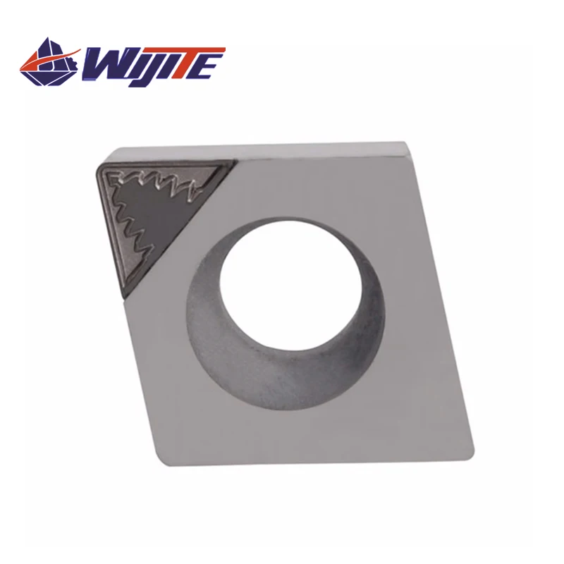 Imagem -04 - Torno de Metal Ferramenta de Torneamento para Cobre e Alumínio Chip Breaking nc Pcd Tnmg16 Wnmg08 Vnmg16 Ccgt06 Dcgt07