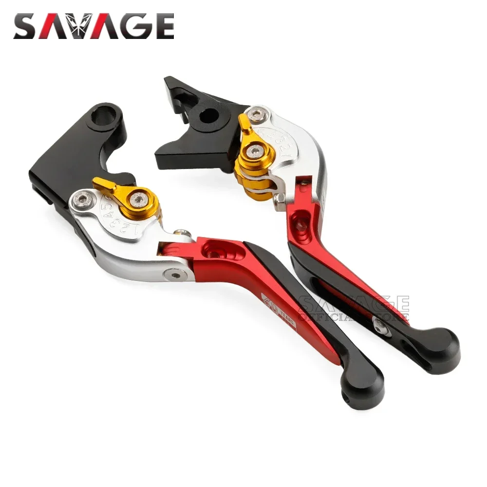 Folding Brake Clutch Levers For YAMAHA YZF R6 R1/M/S R3 R25 R125 YZFR25 YZFR3 R1M R1S Motorcycle Extendable CNC Handles 60 Years