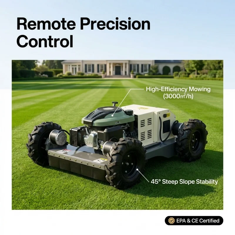 Labor Saving Long Lifespan self-propelled lawn mower Courtyard lawn smart robot lawn mower